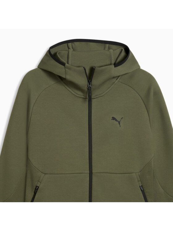 Puma Puma Bluza 693951 Zielony Regular Fit