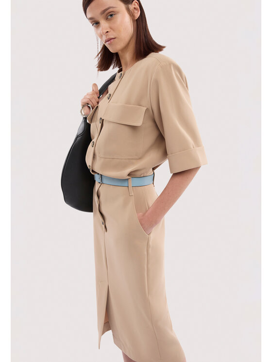 Trussardi Trussardi Abito da sera 7489A001813N012 Crema Regular Fit