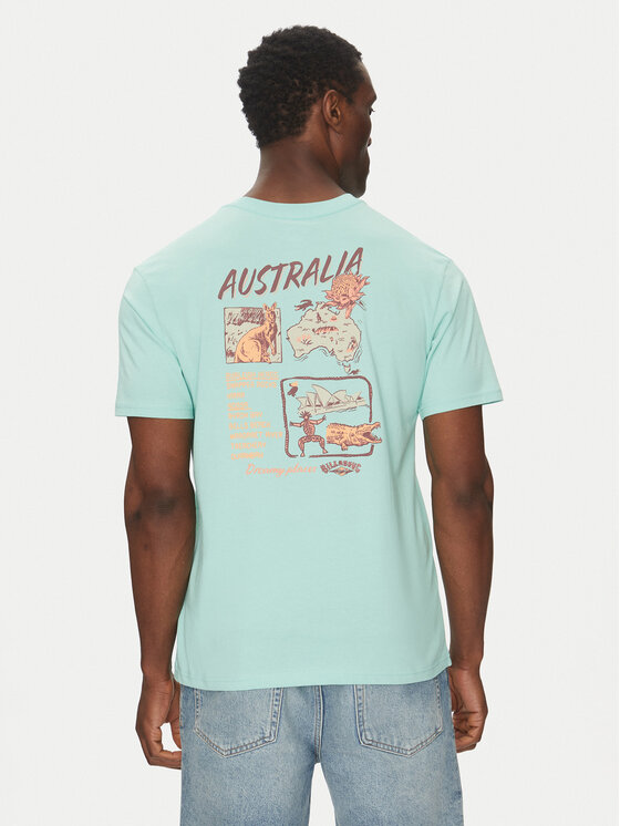 Billabong Billabong T-Shirt EBYZT00294 Niebieski Regular Fit