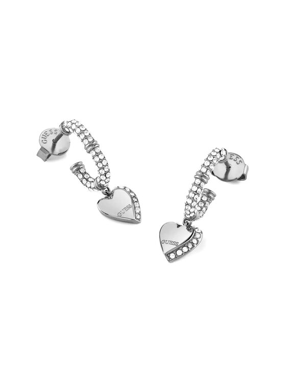 Guess Guess Kolczyki JUBE06075JW Srebrny
