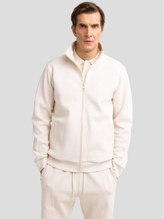 BIG STAR BIG STAR Bluza WLADOR Kremowy Basic Fit