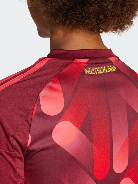 adidas adidas Koszulka techniczna Germany 25 (Women's Team) Away Jersey Czerwony Regular Fit