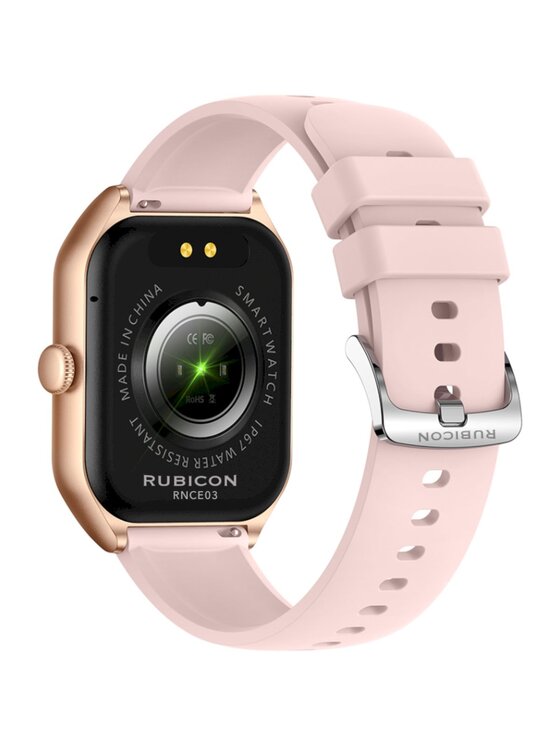 Rubicon Rubicon Smartwatch SMARUB205 Różowe złoto