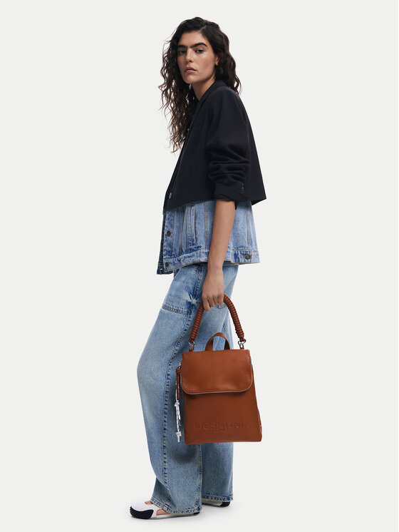 Desigual Desigual Ruksak Half Hampton 25SAKP33 Smeđa