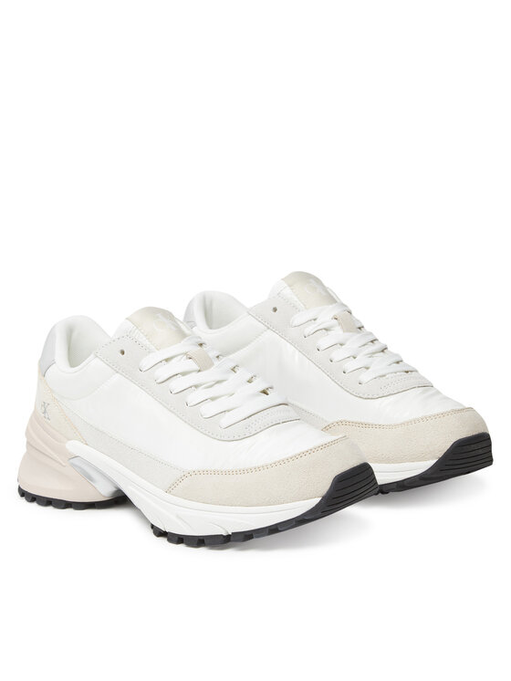 Calvin Klein Jeans Calvin Klein Jeans Sneakersy Hike Runner Mg Nylon Perl YW0YW01963 Biały