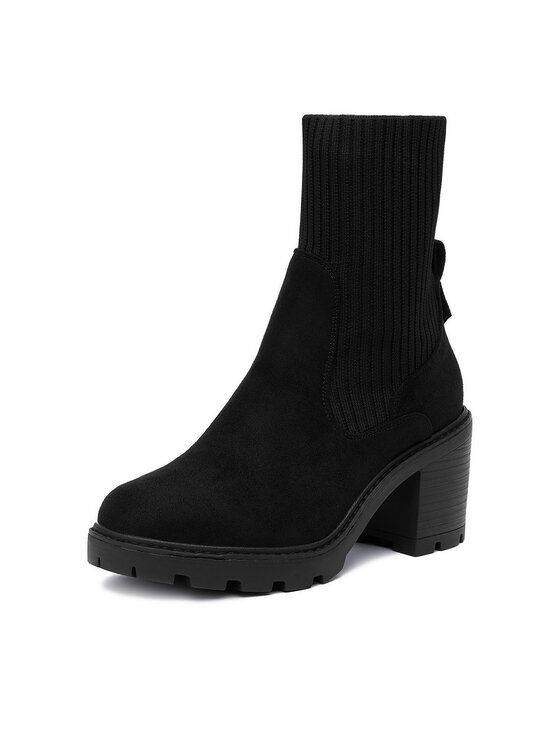 DeeZee DeeZee Čizme HX22060-52 Crna