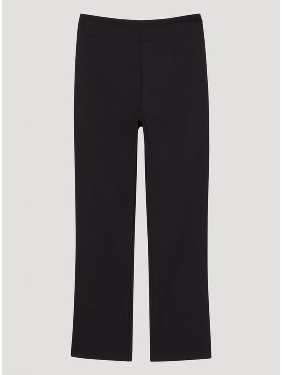 Róhe Róhe Pantaloni chino 408-30-216-138 Nero Regular Fit