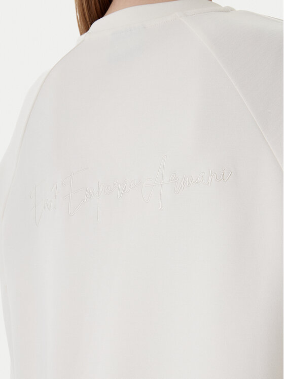 EA7 Emporio Armani EA7 Emporio Armani Trenerka 7W000976 AF12501 U0004 Écru Regular Fit