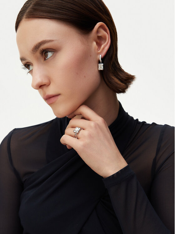 Guess Guess Кільце JUBR05 173JW Срібний