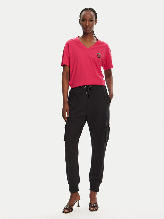 Liu Jo Liu Jo Тишърт WA5366 JS904 Розов Regular Fit