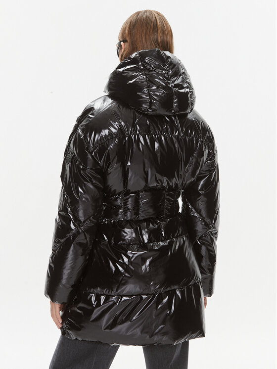 PINKO PINKO Geacă de iarnă Copyright 101595 A00N Negru Regular Fit