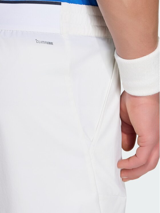 adidas adidas Szorty tenisowe 161758 Biały Regular Fit