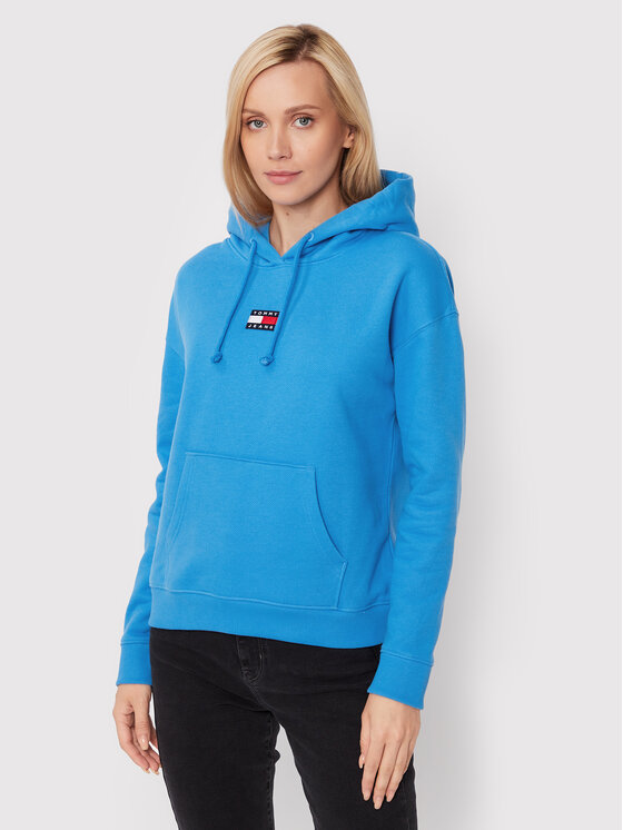 Zip Hoodie Tommy Jeans Badge Hoodie Damen Tommy Jeans Badge Hoodie