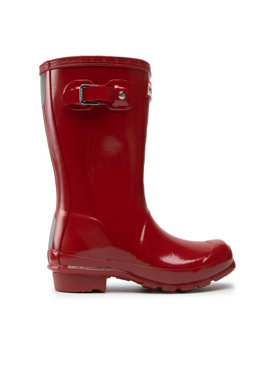 Hunter Hunter Гумени ботуши Original Kids Gloss JFT6000RGL Червен