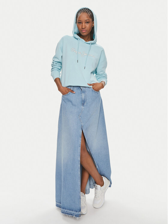 Jupe en jean pepe jean best sale