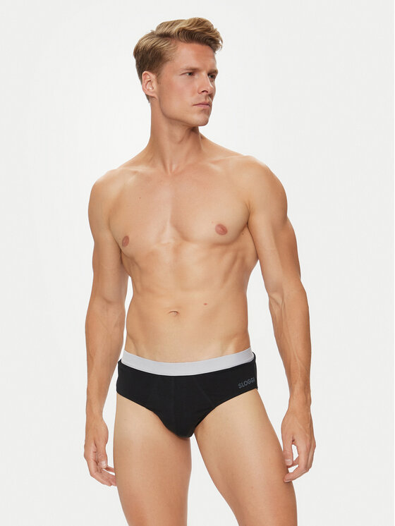 Sloggi Sloggi Комплект слипове 10217985 Черен