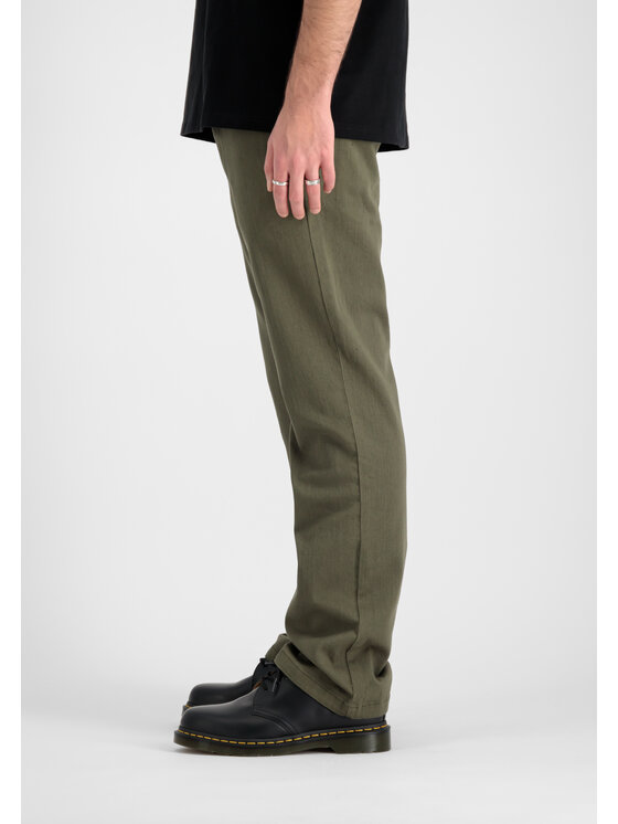 Alpha Industries Alpha Industries Spodnie cargo Alpha Chino Pant Zielony Straight Leg