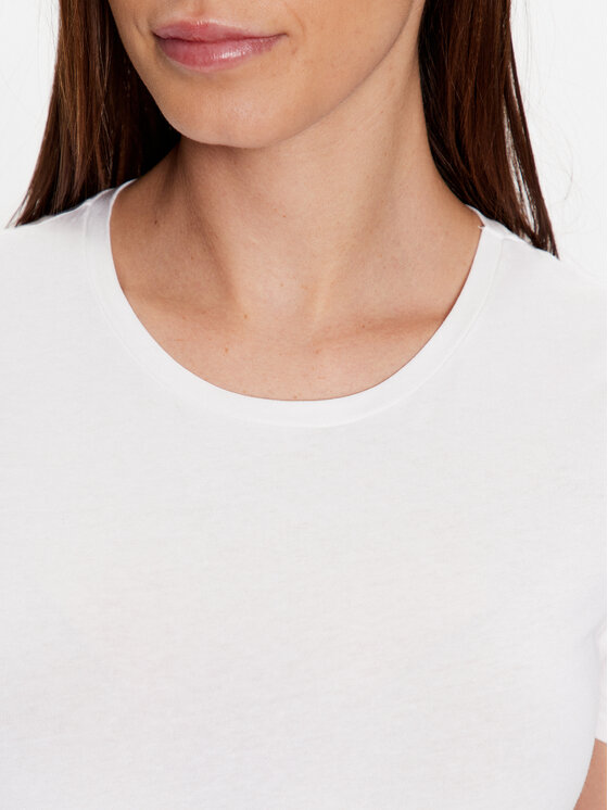 United Colors Of Benetton United Colors Of Benetton T-Shirt 3ZQM3M857 Bílá Regular Fit