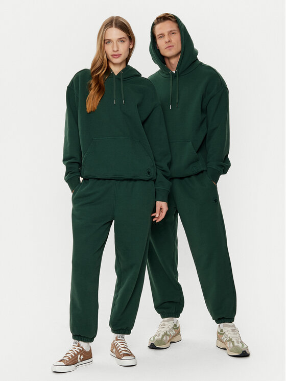 Converse Converse Felpa Unisex Gold Standard 10025917-A08 Verde Loose Fit