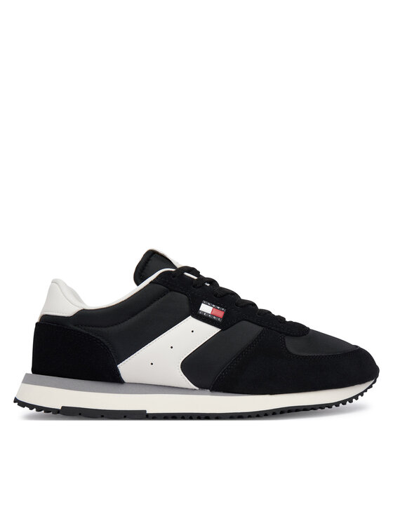 Tommy Jeans Sneakers Tjm Eva Runner Mix Material EM0EM01737 Negru