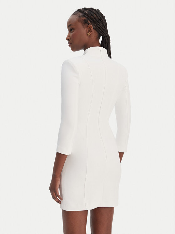 Elisabetta Franchi Elisabetta Franchi Abito da cocktail AB-869-61E2-V520 Bianco Regular Fit