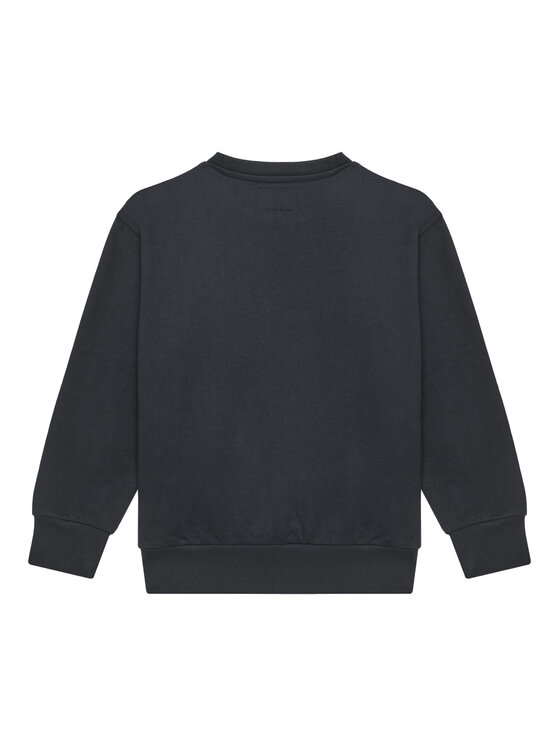 Guess Guess Majica dugih rukava H5YJ00 KAX74 Crna Oversize