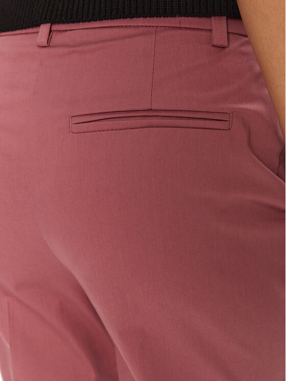 PINKO PINKO Spodnie materiałowe 100155 A1KH Różowy Regular Fit