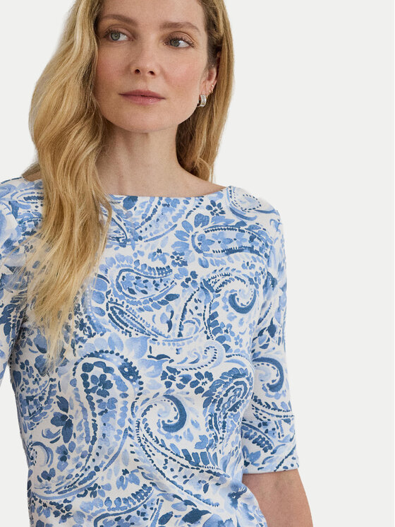 LAUREN RALPH LAUREN LAUREN RALPH LAUREN Halenka 200P09110001 Světle modrá Slim Fit