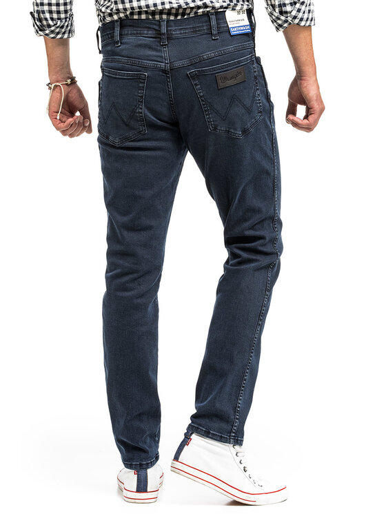 Wrangler Wrangler Jeansy TEXAS TAPER Niebieski Slim Fit