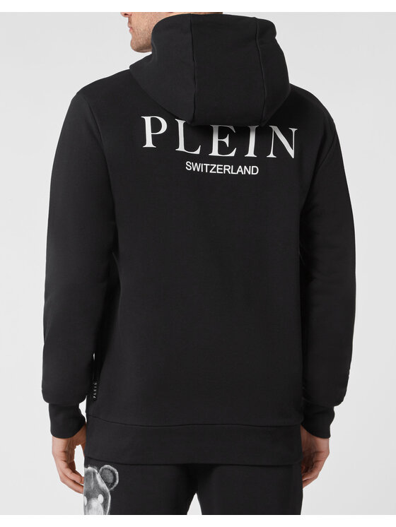 PHILIPP PLEIN PHILIPP PLEIN Mikina 469 Čierna Regular Fit