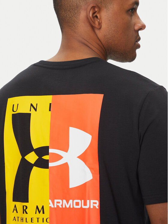 Under Armour Under Armour T-shirt EVOL Logo 1390165 Crna Regular Fit