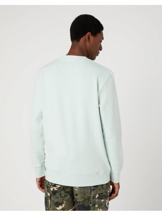 Wrangler Wrangler Felpa VARSITY Blu Regular Fit