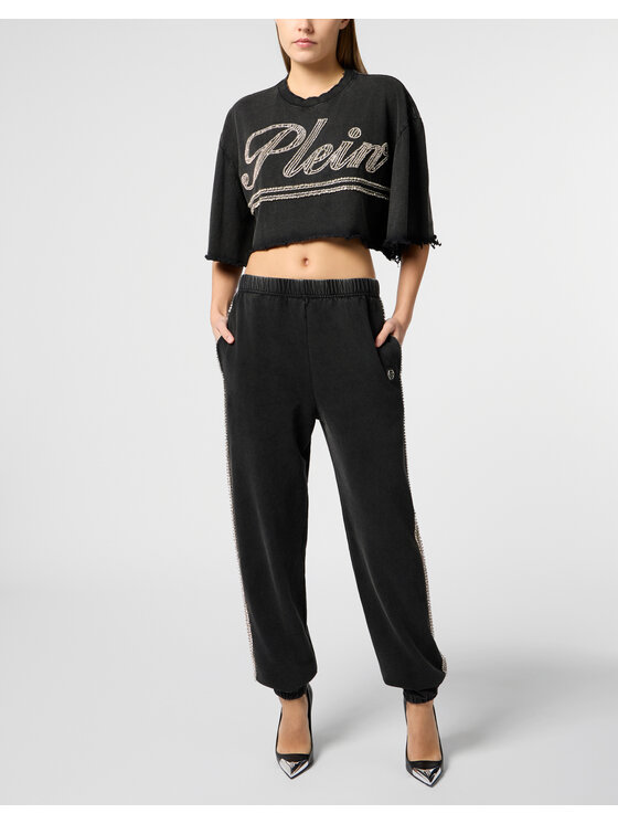 PHILIPP PLEIN PHILIPP PLEIN T-Shirt 29844 Černá Regular Fit