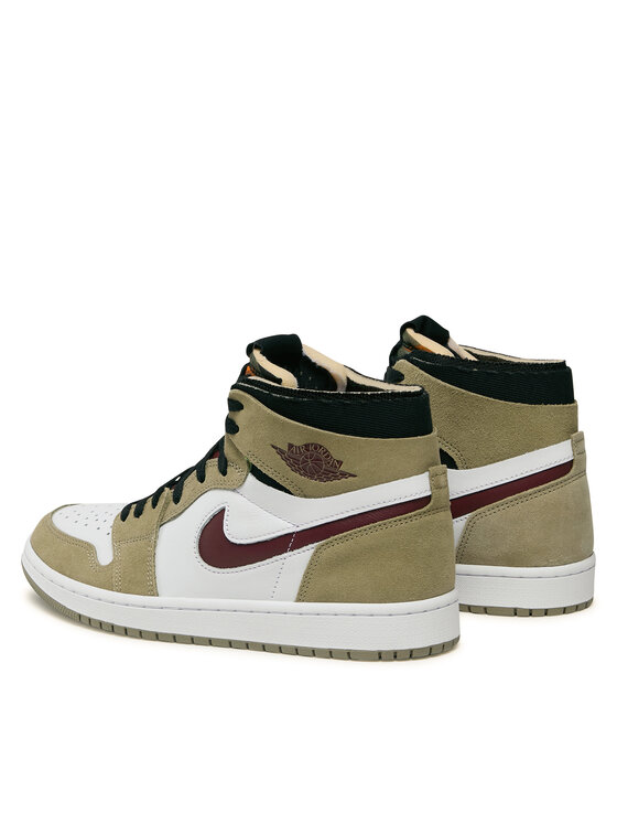 Nike Nike Sneakersy Air Jordan 1 Zoom Air Cmft CT0978-203 Zielony