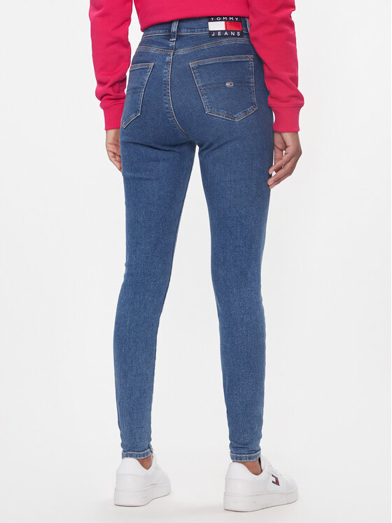 Tommy Jeans Tommy Jeans Jeans Sylvia DW0DW14793 Blu Skinny Fit