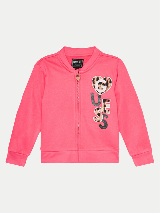 Guess Guess Pulóver K4BQ04 KAX73 Rózsaszín Regular Fit