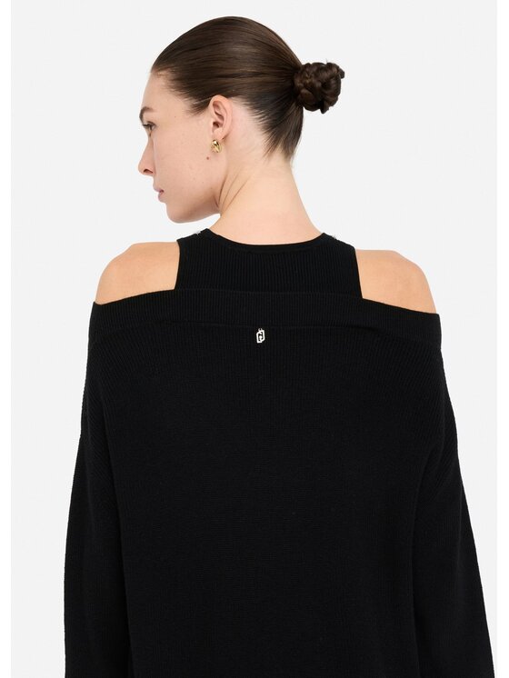 Liu Jo Liu Jo Maglione MF5126MA85Q22222 Nero Regular Fit