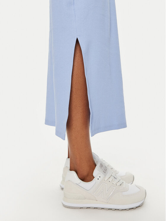 Pieces Pieces Kasdieninė suknelė Ruka 17136447 Mėlyna Slim Fit