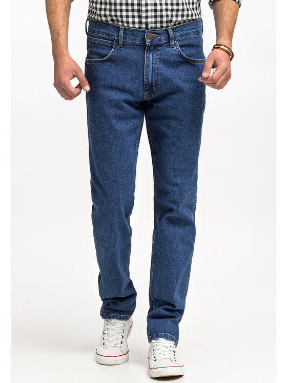 Wrangler Wrangler Jeans GREENSBORO Blu Straight Fit