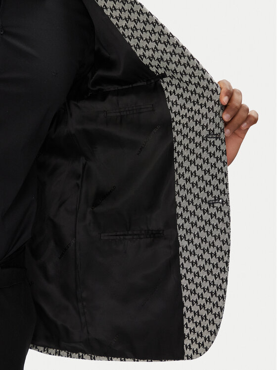 KARL LAGERFELD KARL LAGERFELD Sakko 155106 553115 Grau Regular Fit