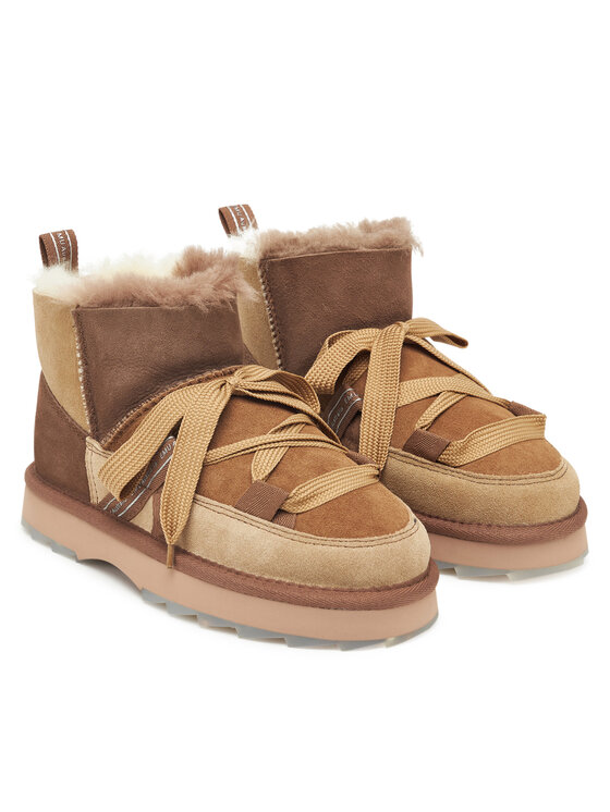 EMU Australia EMU Australia Stivali da neve Blurred Micro Patchwork W13195 Marrone