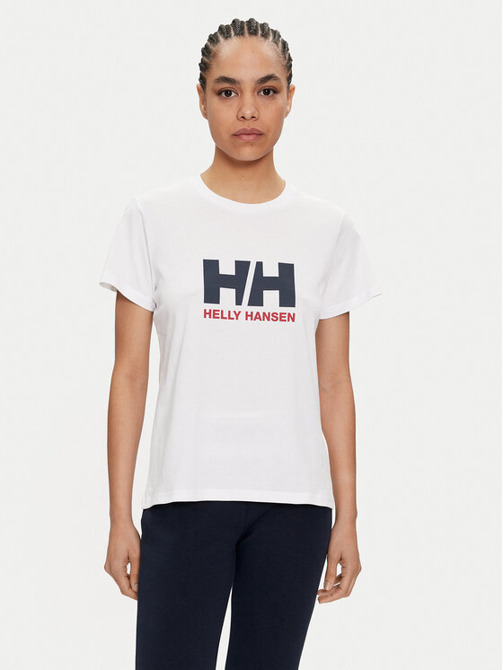 Helly Hansen Helly Hansen T-särk W Hh Logo T-Shirt 2.0 34465 Valge Regular Fit