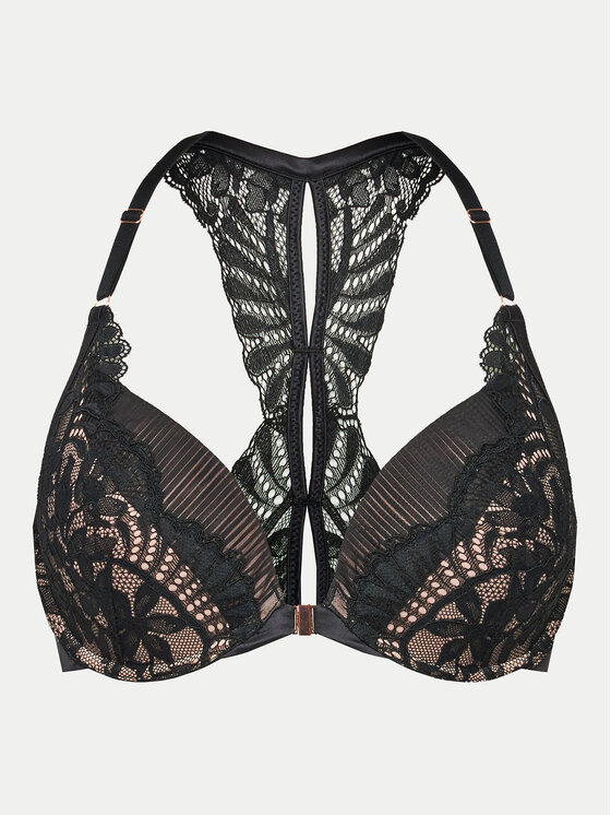 Hunkemöller Hunkemöller Grudnjak push-up Antonia 204542 Crna