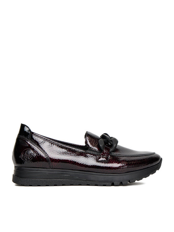 Rieker Rieker Nizki čevlji 49051-35 Bordo rdeča