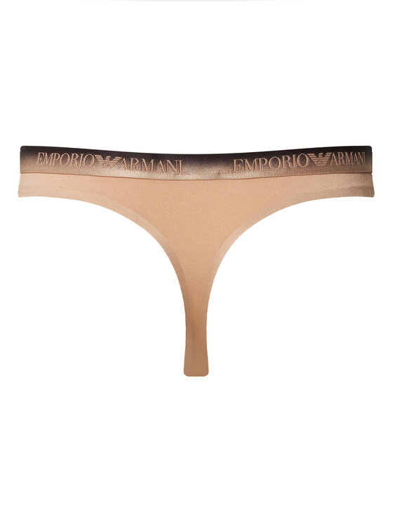 Emporio Armani Underwear Emporio Armani Underwear Stringų komplektas EW000402 AF25572 U4134 Smėlio