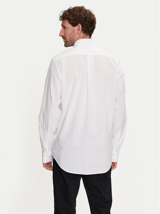 Gant Gant Košulja Poplin 3000100 Bijela Regular Fit