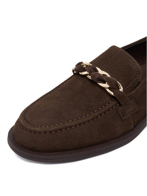 JENNY JENNY Loafersy CEO-HY1666-5 Tmavě hnědá