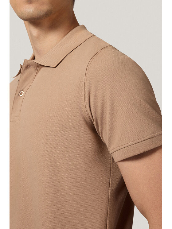 Próchnik Próchnik Polo PM5 PO073125000022 Beżowy Regular Fit