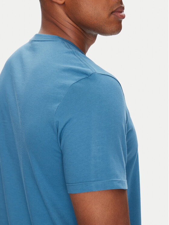 Calvin Klein Calvin Klein Póló Outline Tape Graphic LV04RC852G Kék Regular Fit