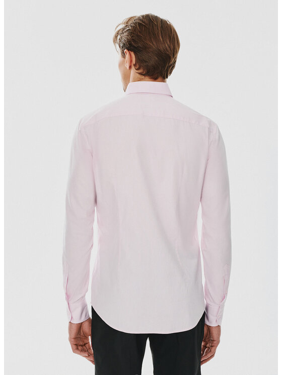 Pako Lorente Pako Lorente Koszula P000B-1X-008 Różowy Slim Fit